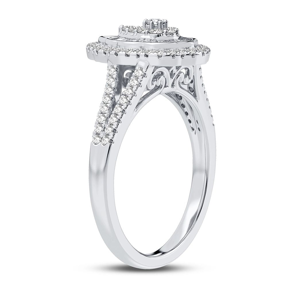 10K 0.50CT Diamond Ring