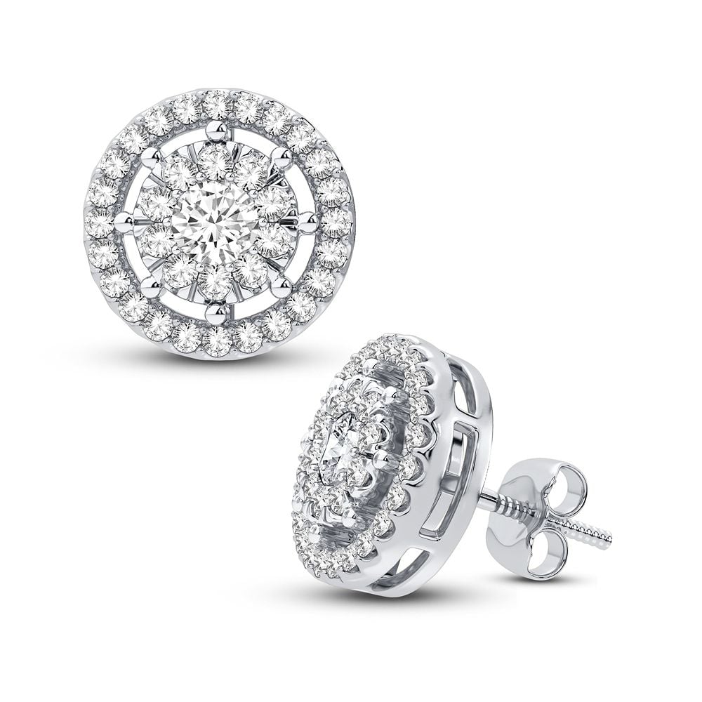 14K 0.75CT Diamond Earring