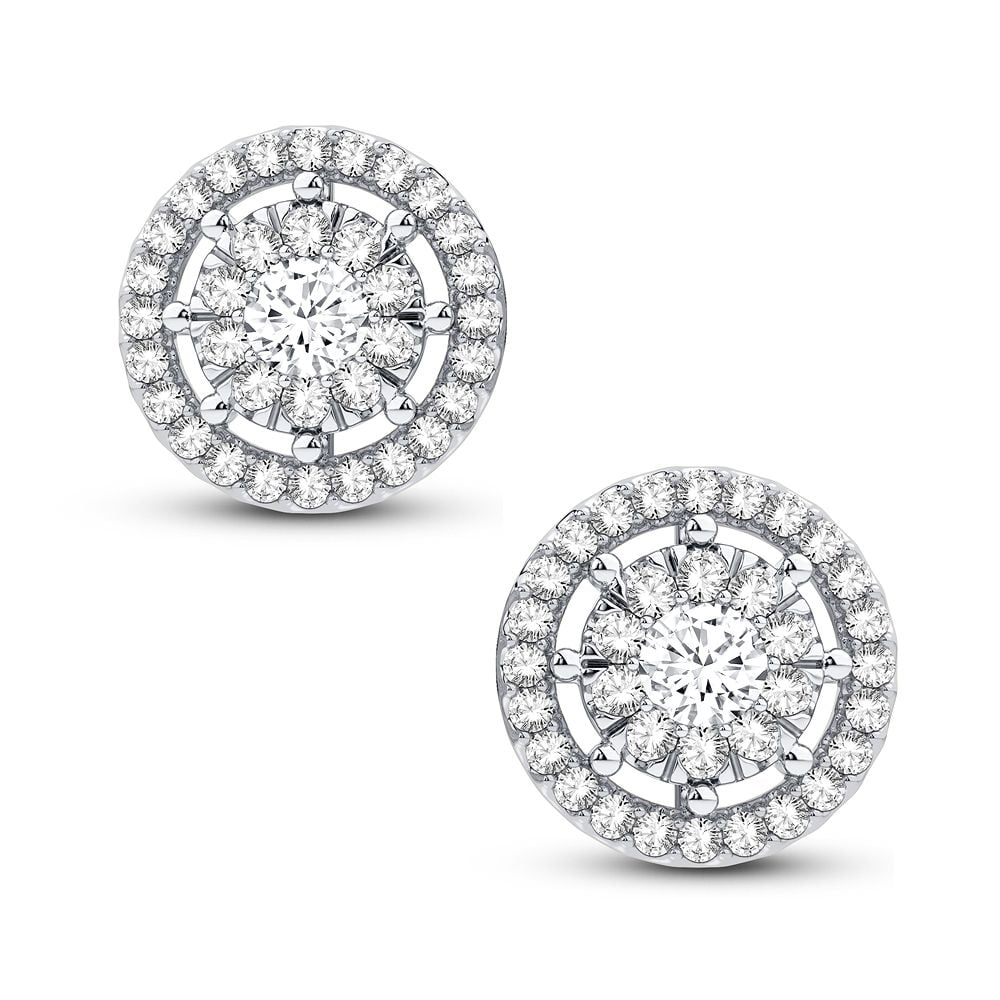 14K 0.75CT Diamond Earring