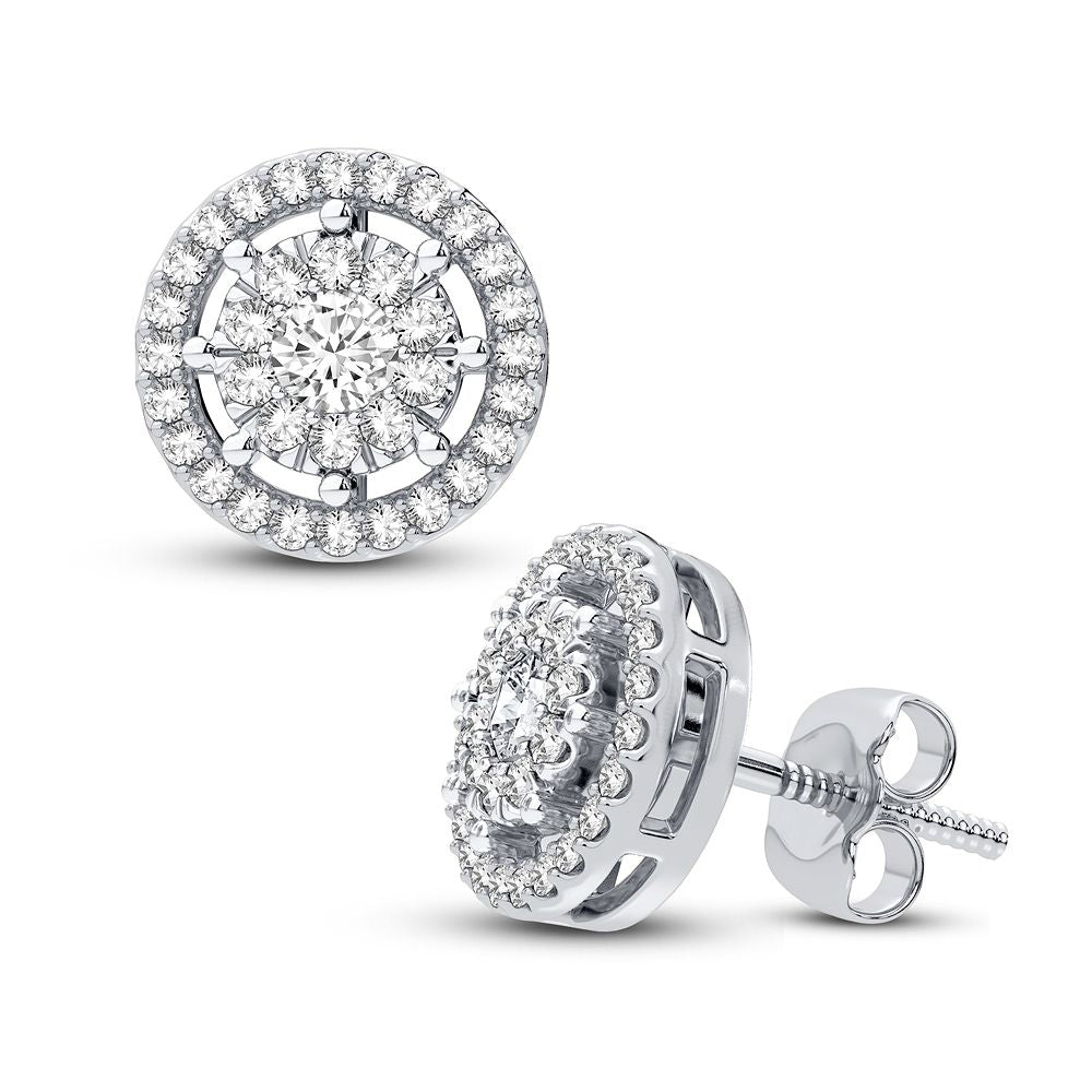 14K 0.50CT Diamond Earring