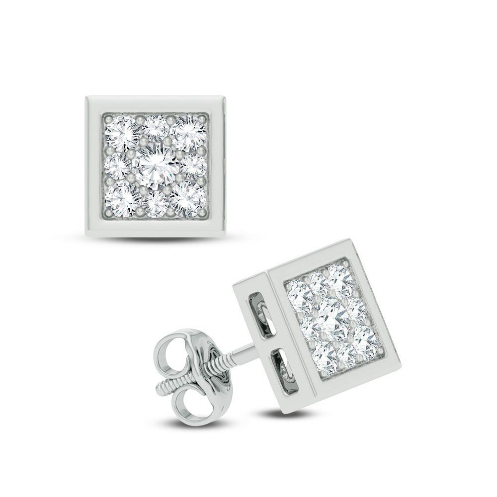 14K 0.50CT Diamond Earring
