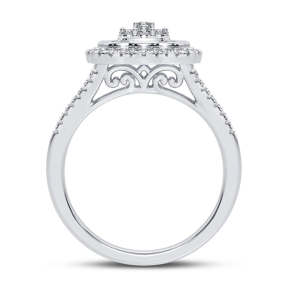 10K 0.50CT Diamond Ring