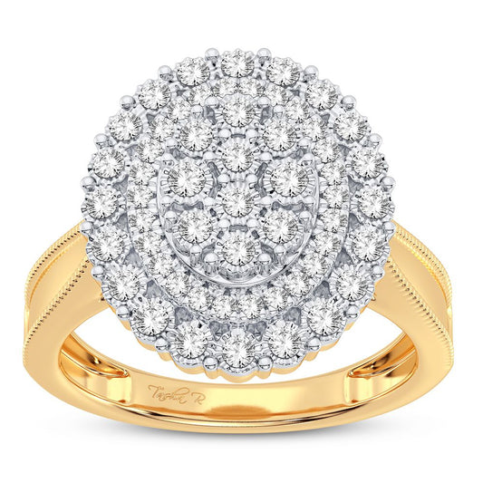 10K 0.20CT Diamond Ring
