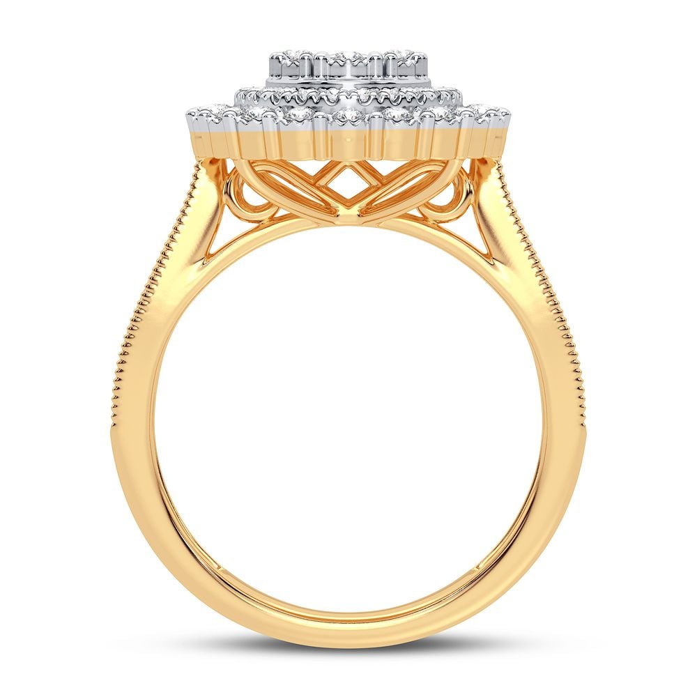 10K 0.20CT Diamond Ring
