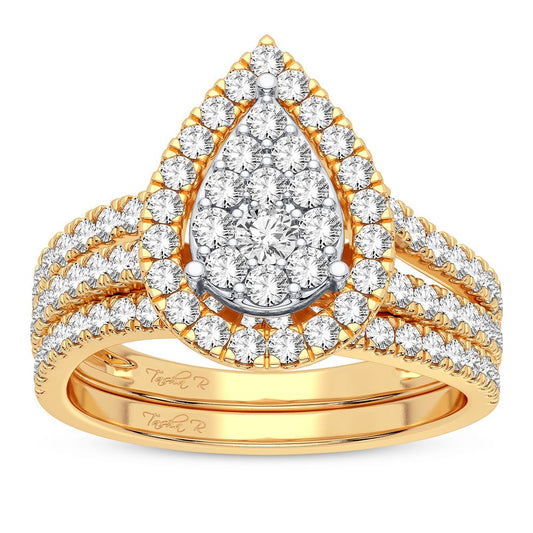 10K 1.00CT Diamond Ring