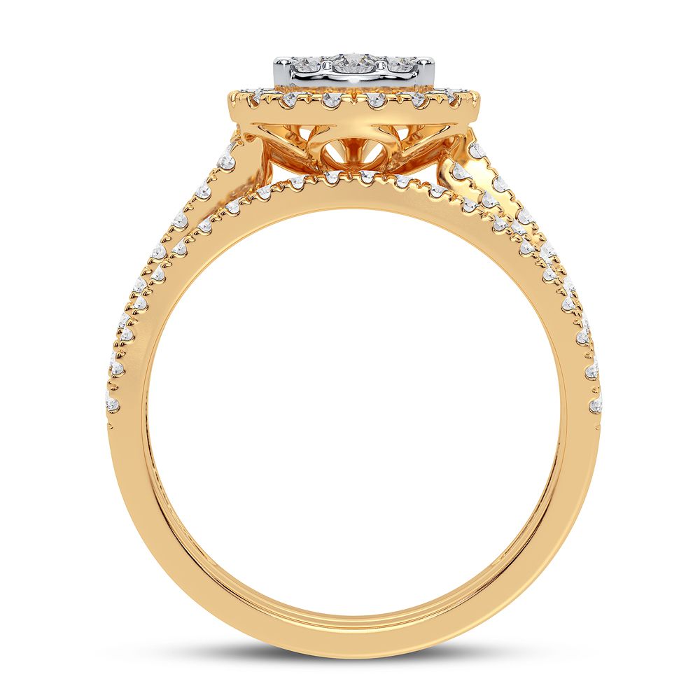 10K 1.00CT Diamond Ring