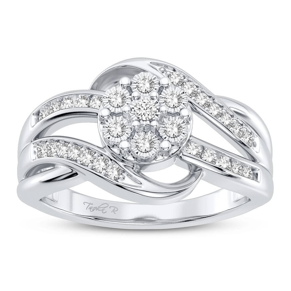 10K 0.25CT Diamond Ring