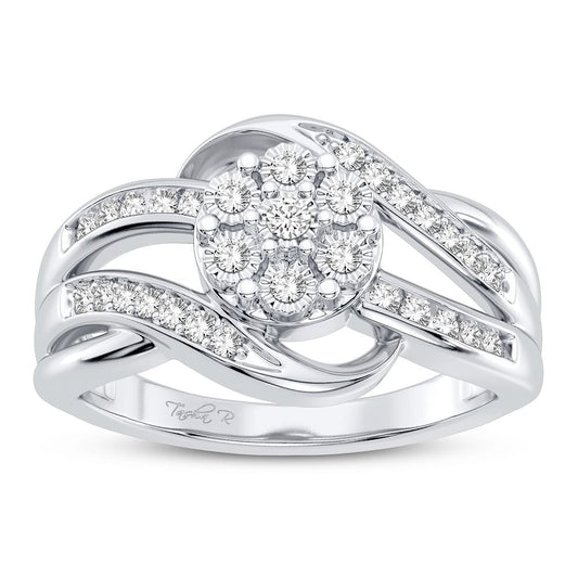 10K 0.25CT Diamond Ring