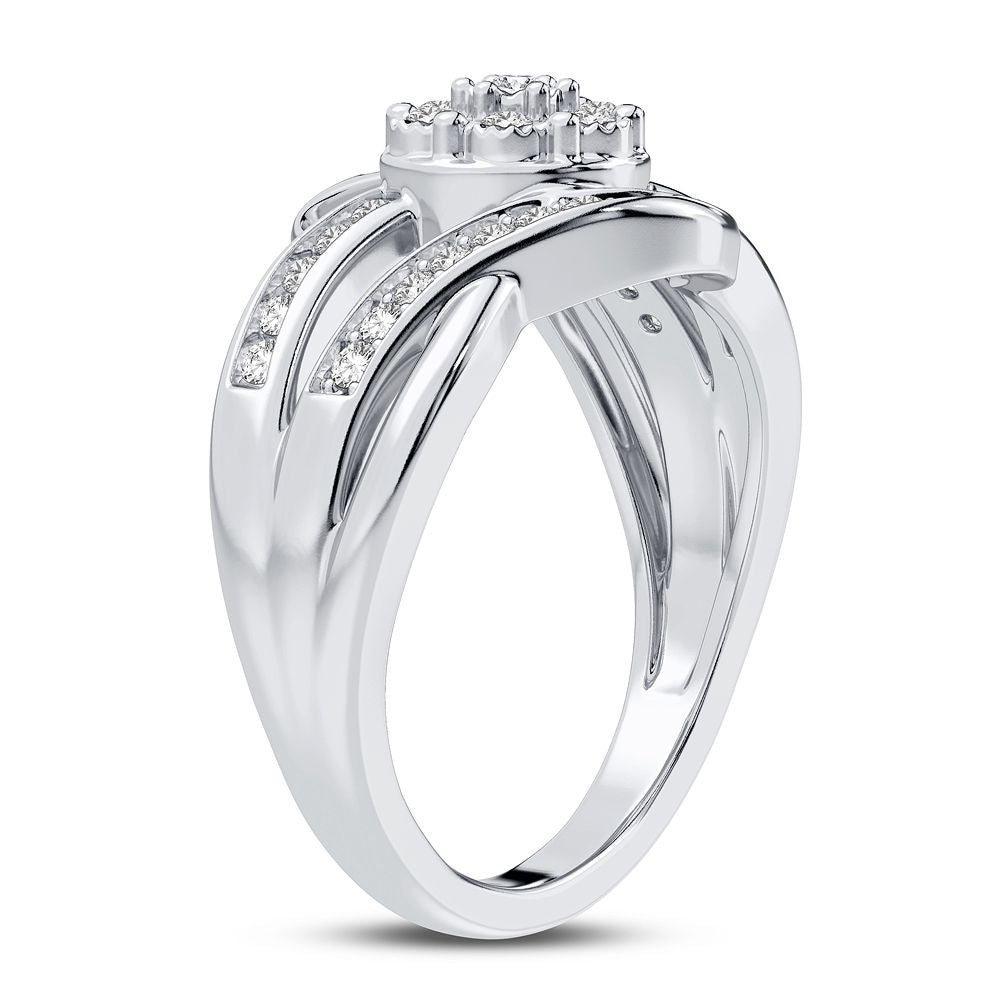10K 0.25CT Diamond Ring