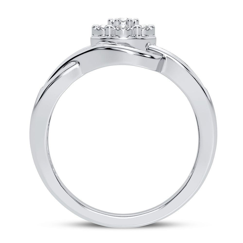 10K 0.25CT Diamond Ring