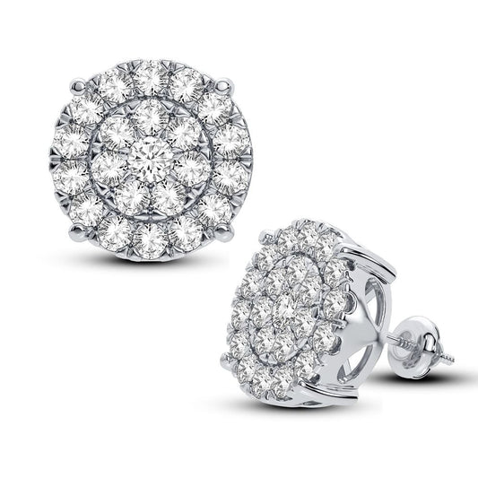 14K 2.00CT Diamond Earring