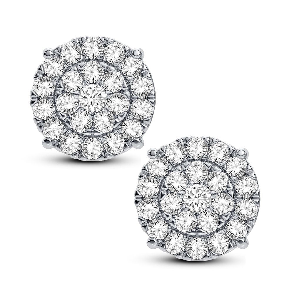 14K 2.00CT Diamond Earring