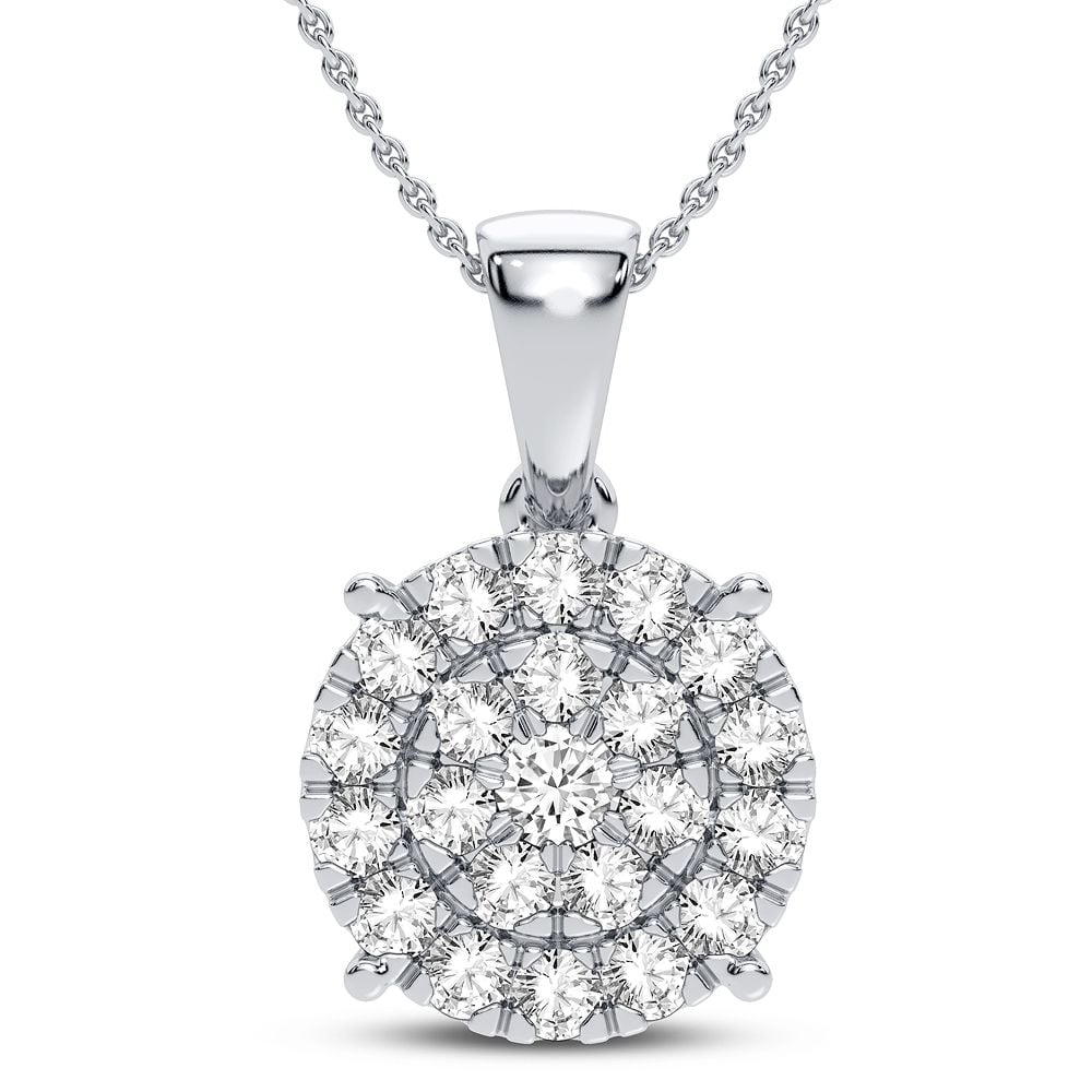 10K 0.75CT Daimond Pendant