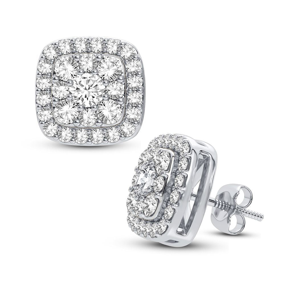14K 0.75CT Diamond Earring