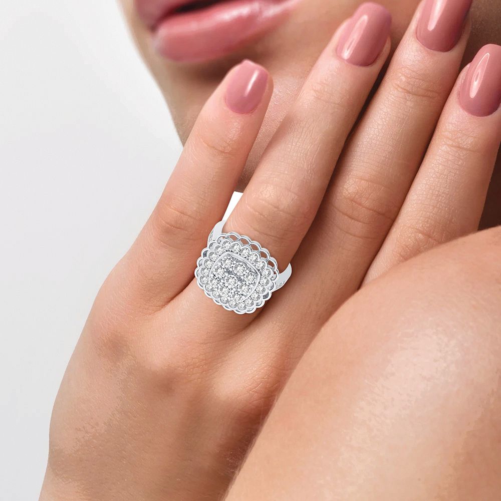 10K 1.00CT Diamond Ring