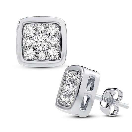 14K 0.33CT Diamond Earring