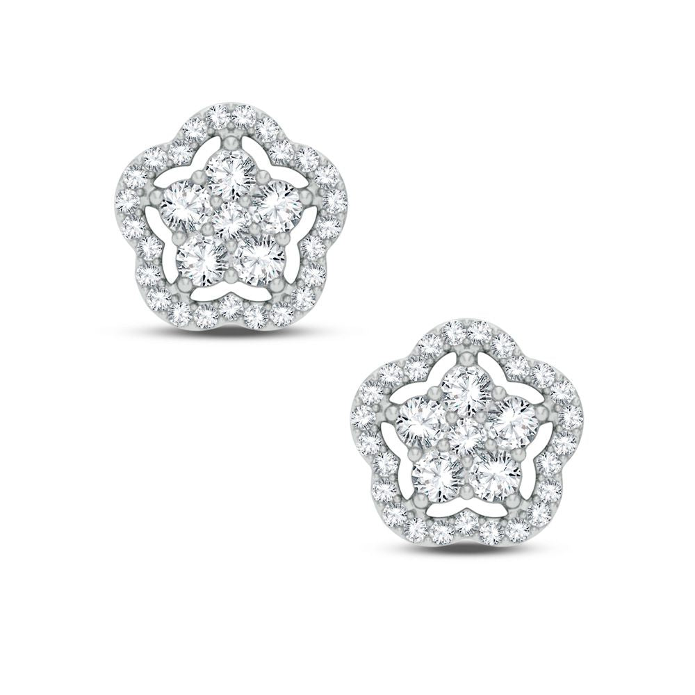 14K 0.25CT Diamond Earring
