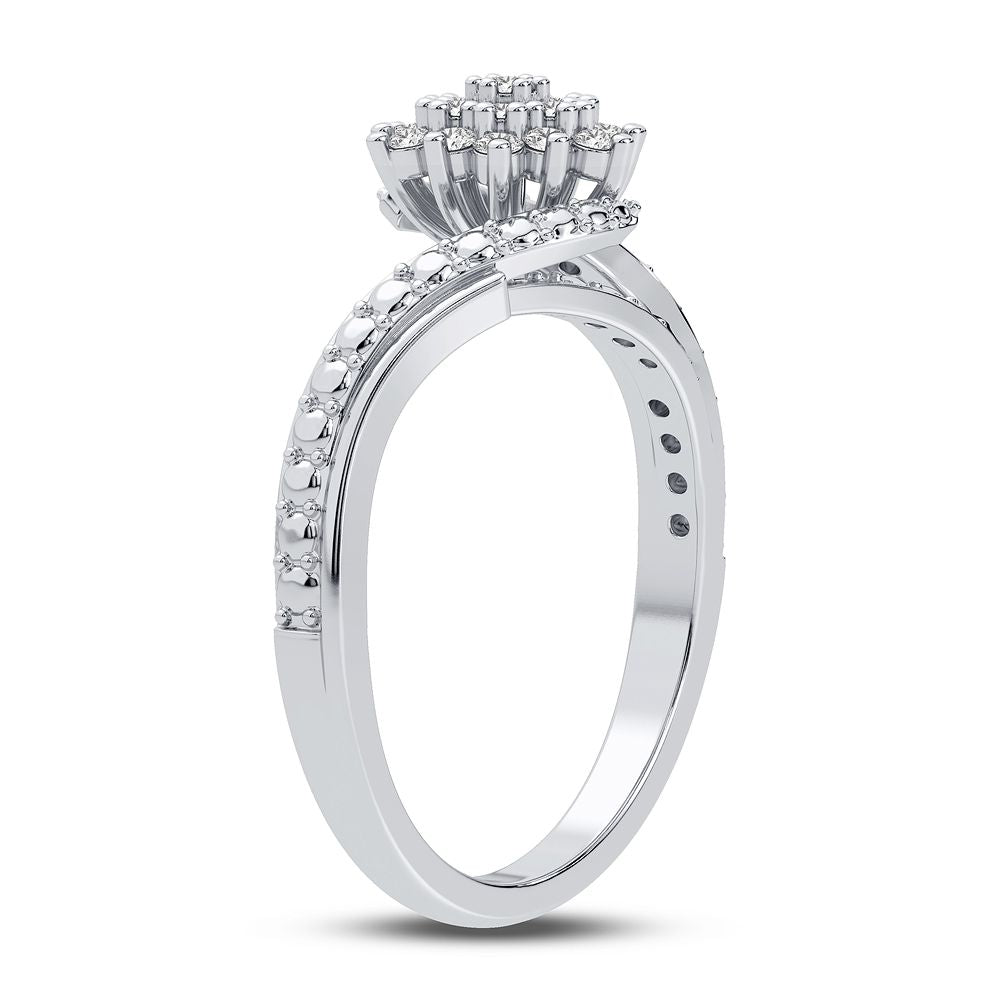 10K 0.20CT Diamond Ring