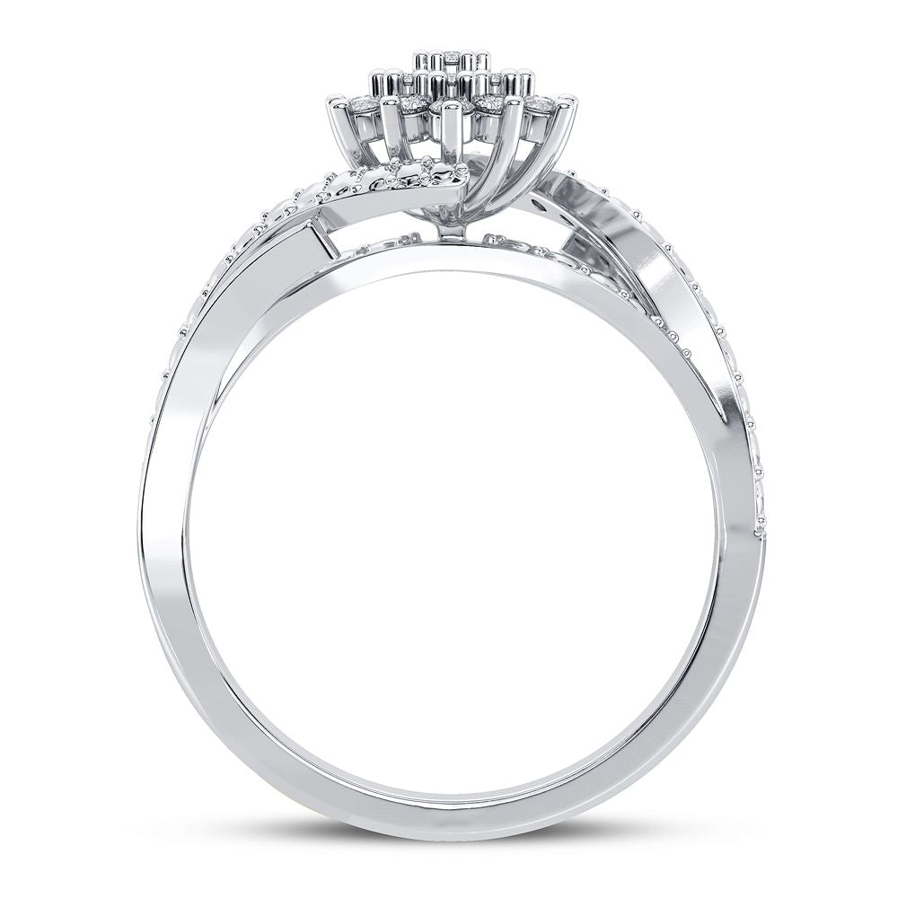 10K 0.20CT Diamond Ring