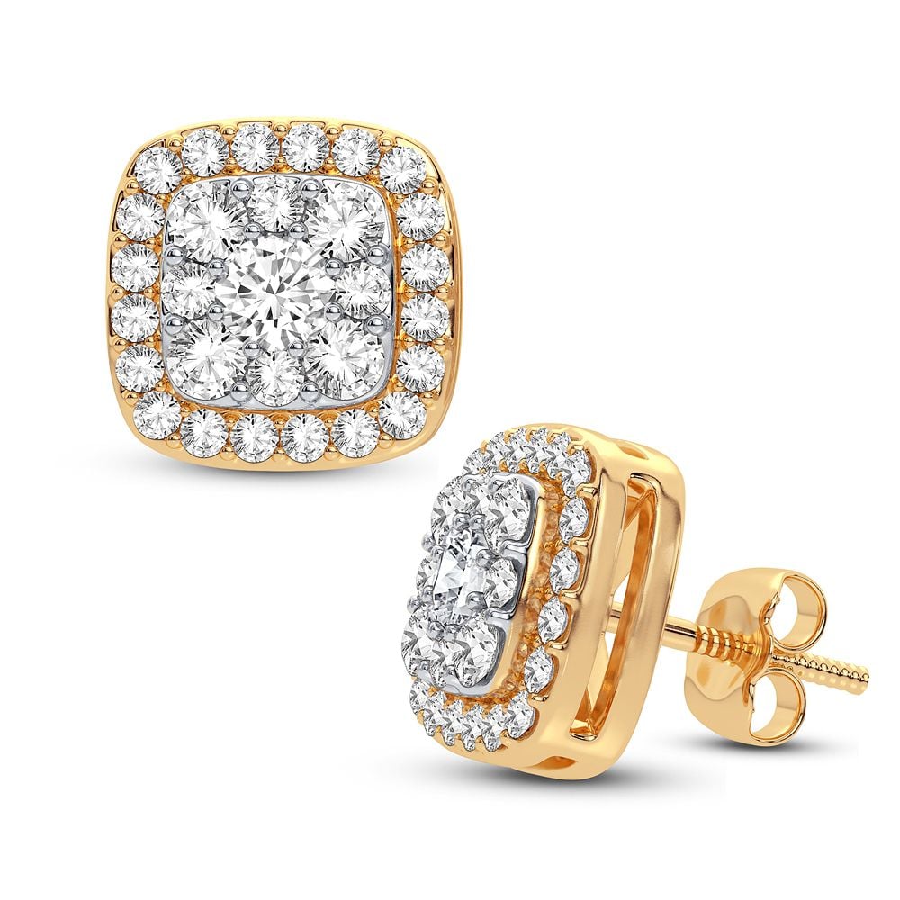14K 0.50CT Diamond Earring