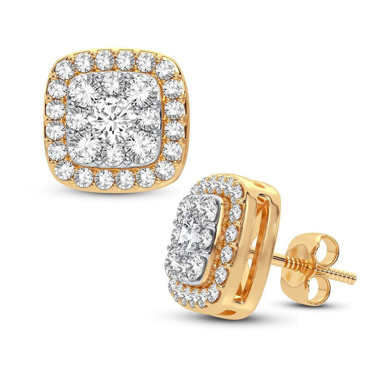 14K 0.50CT Diamond Earring