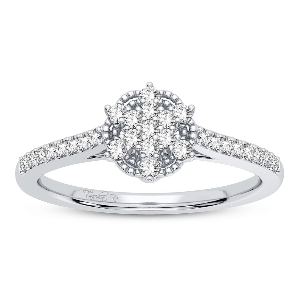 10K 0.20CT Diamond Ring