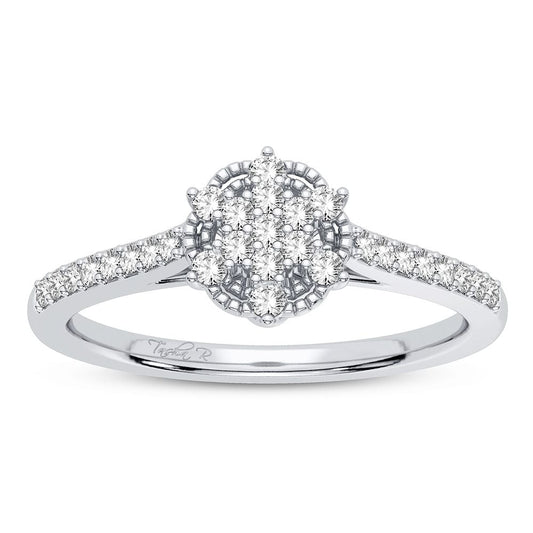 10K 0.20CT Diamond Ring