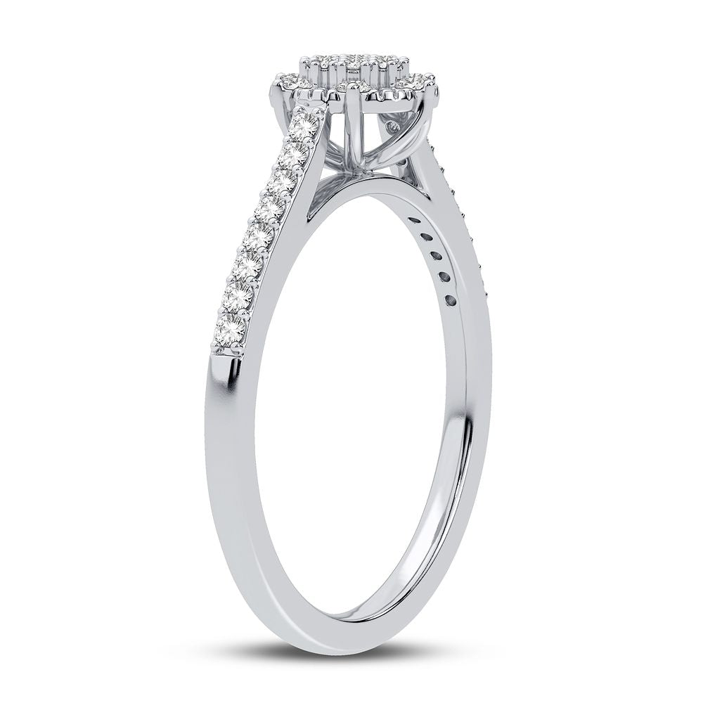 10K 0.20CT Diamond Ring