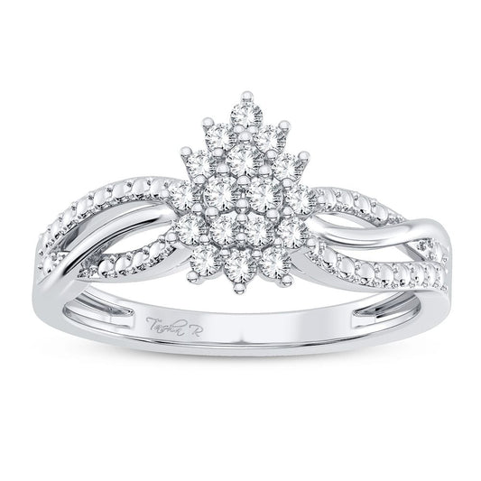 10K 0.20CT Diamond Ring