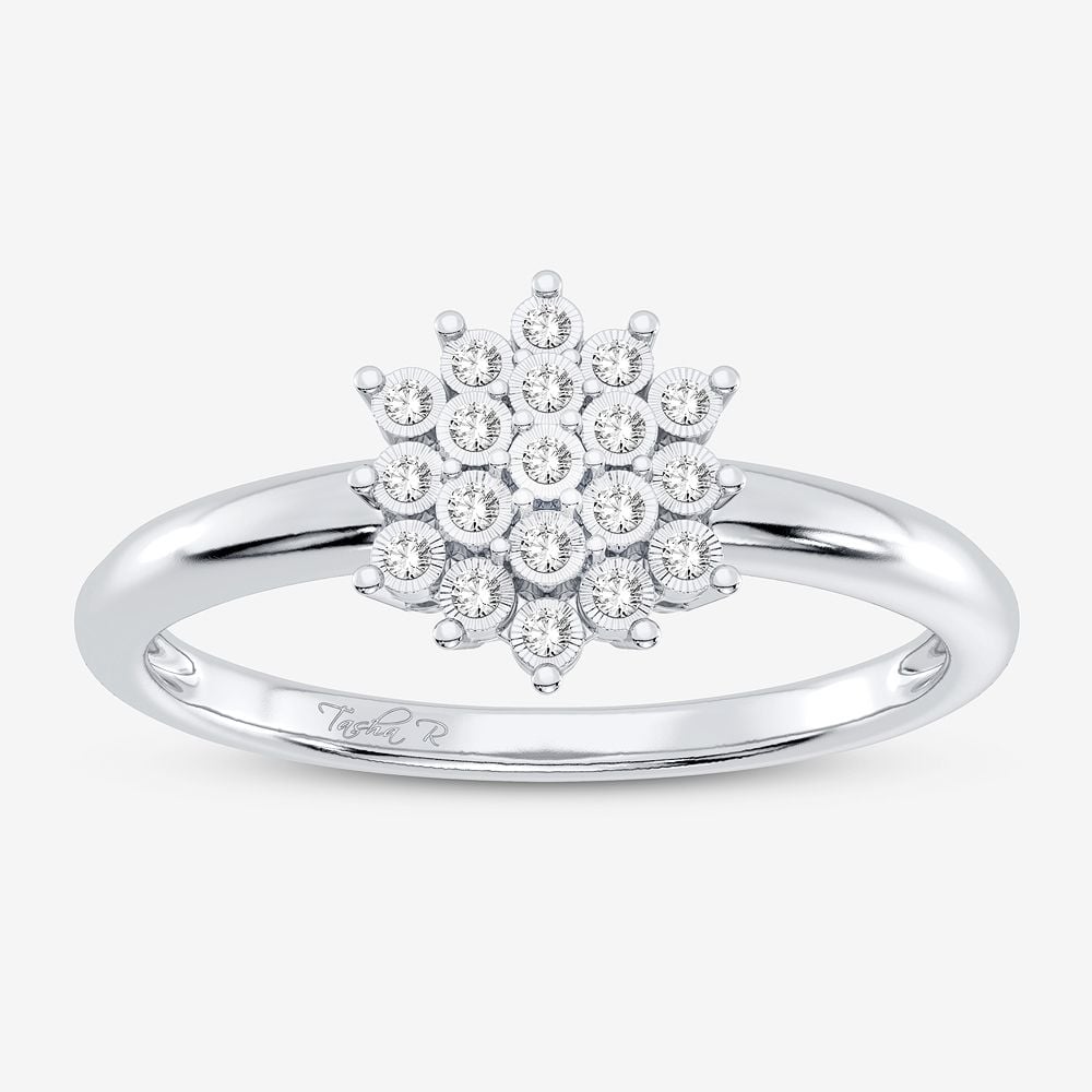10K 0.10CT Diamond Ring