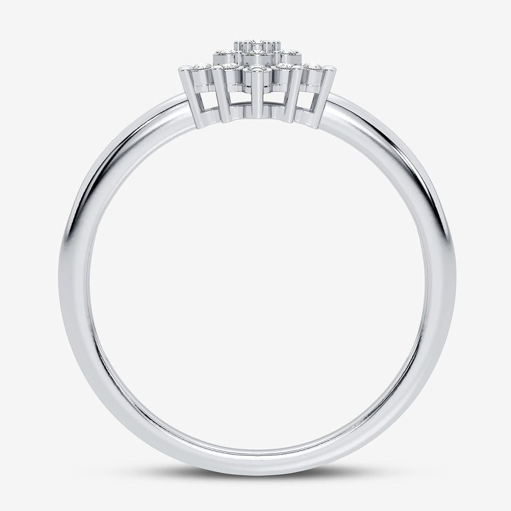 10K 0.10CT Diamond Ring