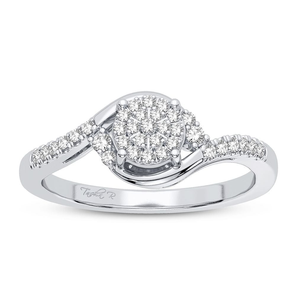 10K 0.15CT Diamond Ring