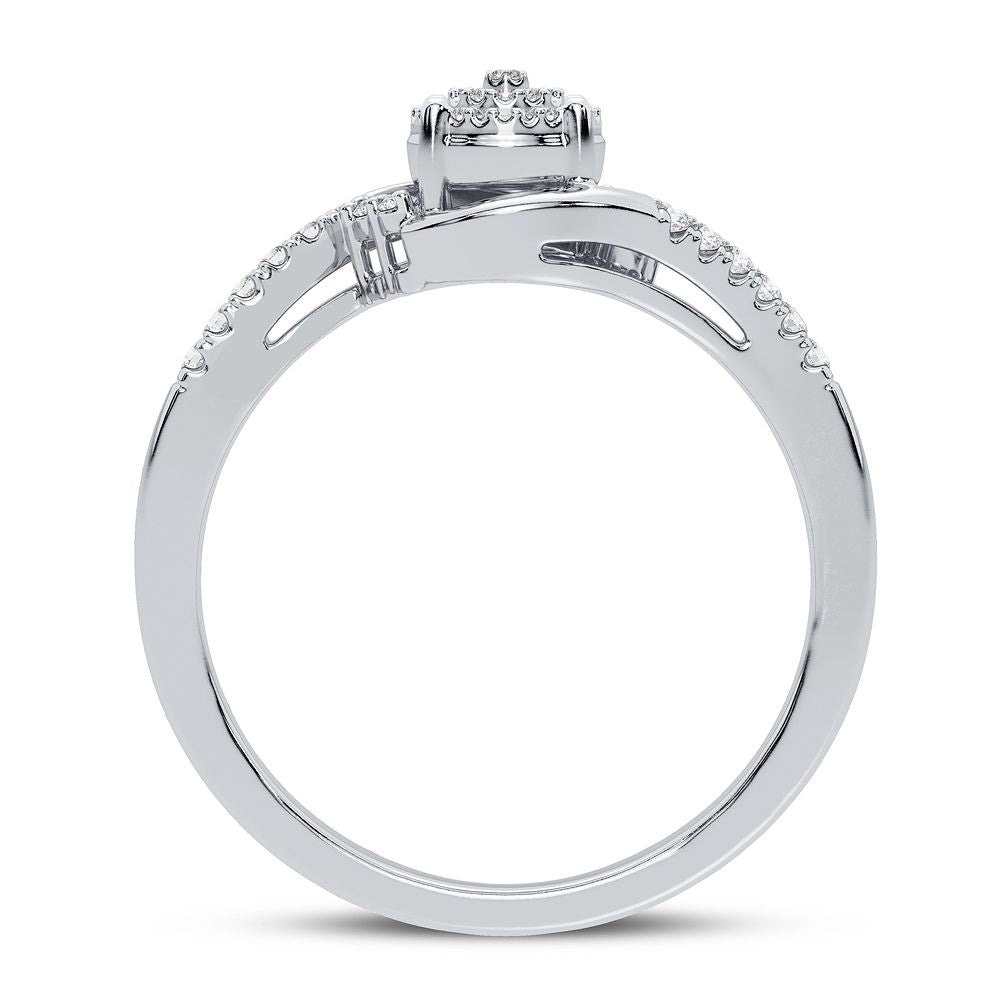 10K 0.15CT Diamond Ring