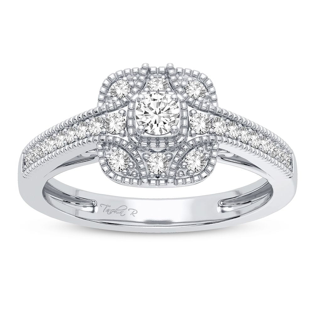 10K 0.25CT Diamond Ring