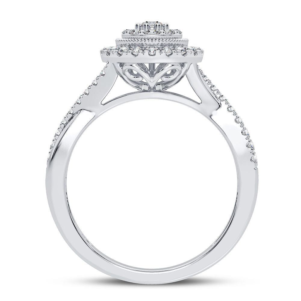 10K 0.50CT Diamond Ring