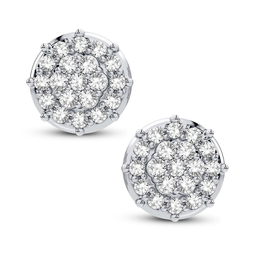 10K 0.33CT Diamind Earring