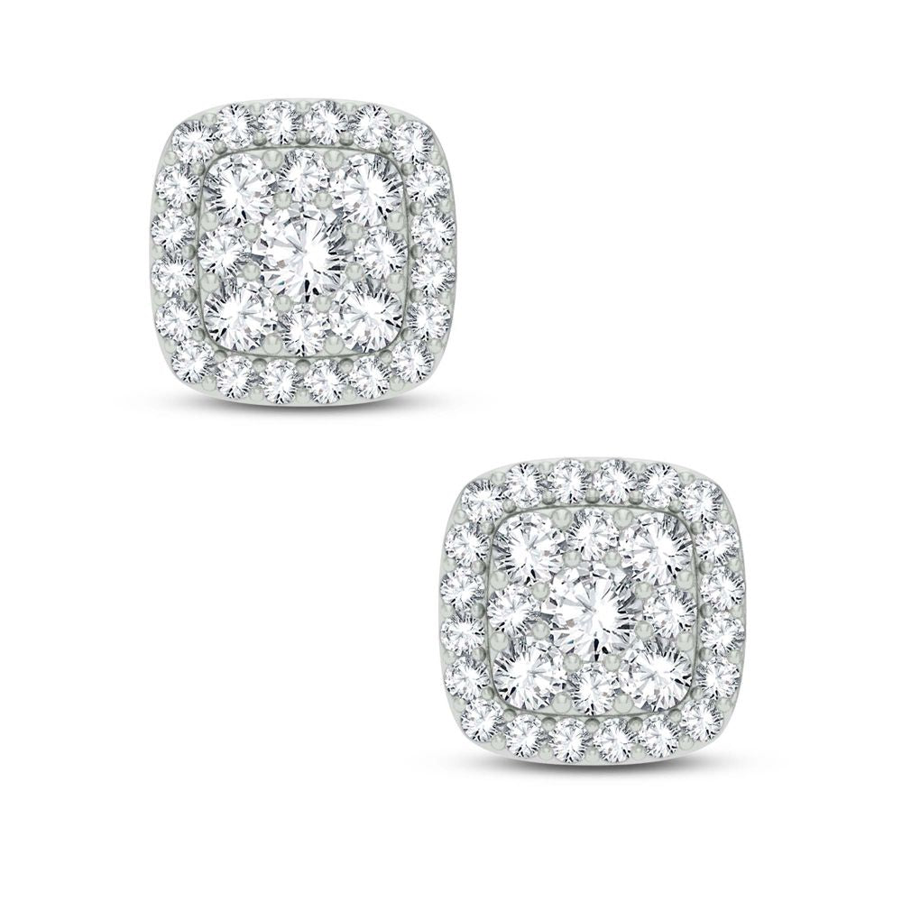 14K 1.25CT Diamond Earring