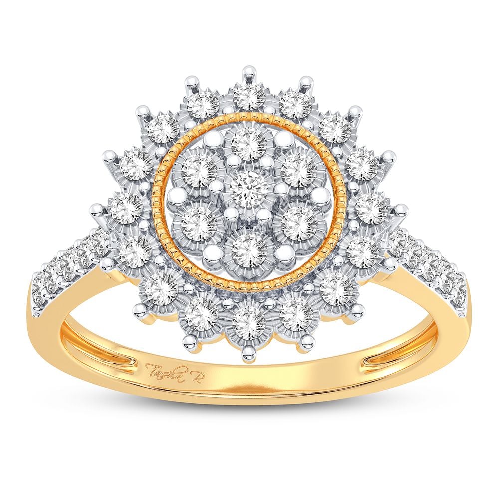 10K 0.20CT Diamond Ring