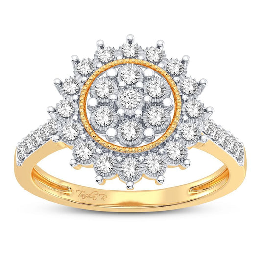 10K 0.20CT Diamond Ring