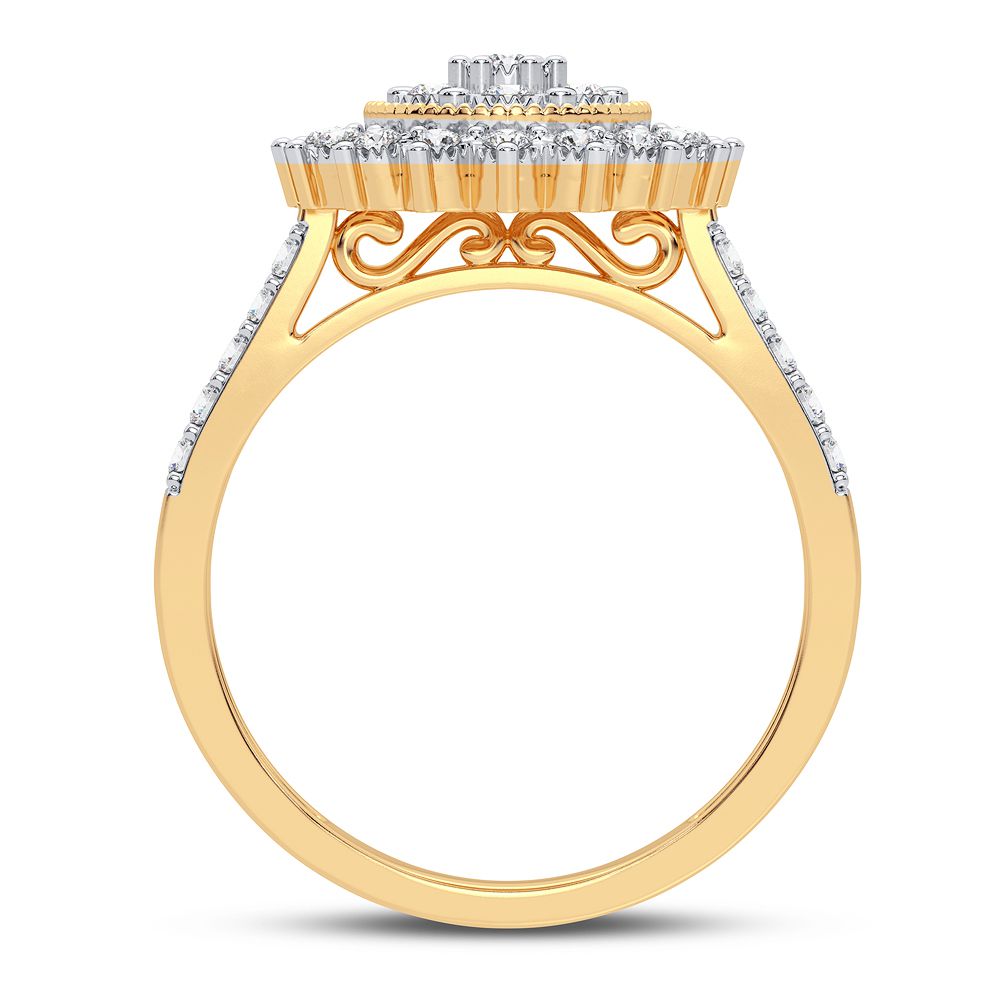 10K 0.20CT Diamond Ring