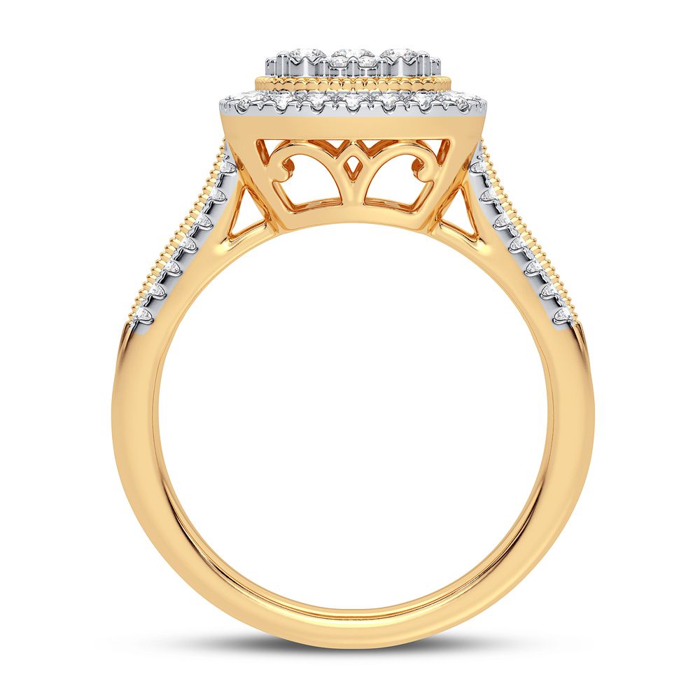 10K 0.50CT Diamond Ring
