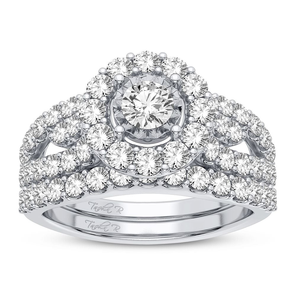10K 1.75CT Diamond Bridal Ring