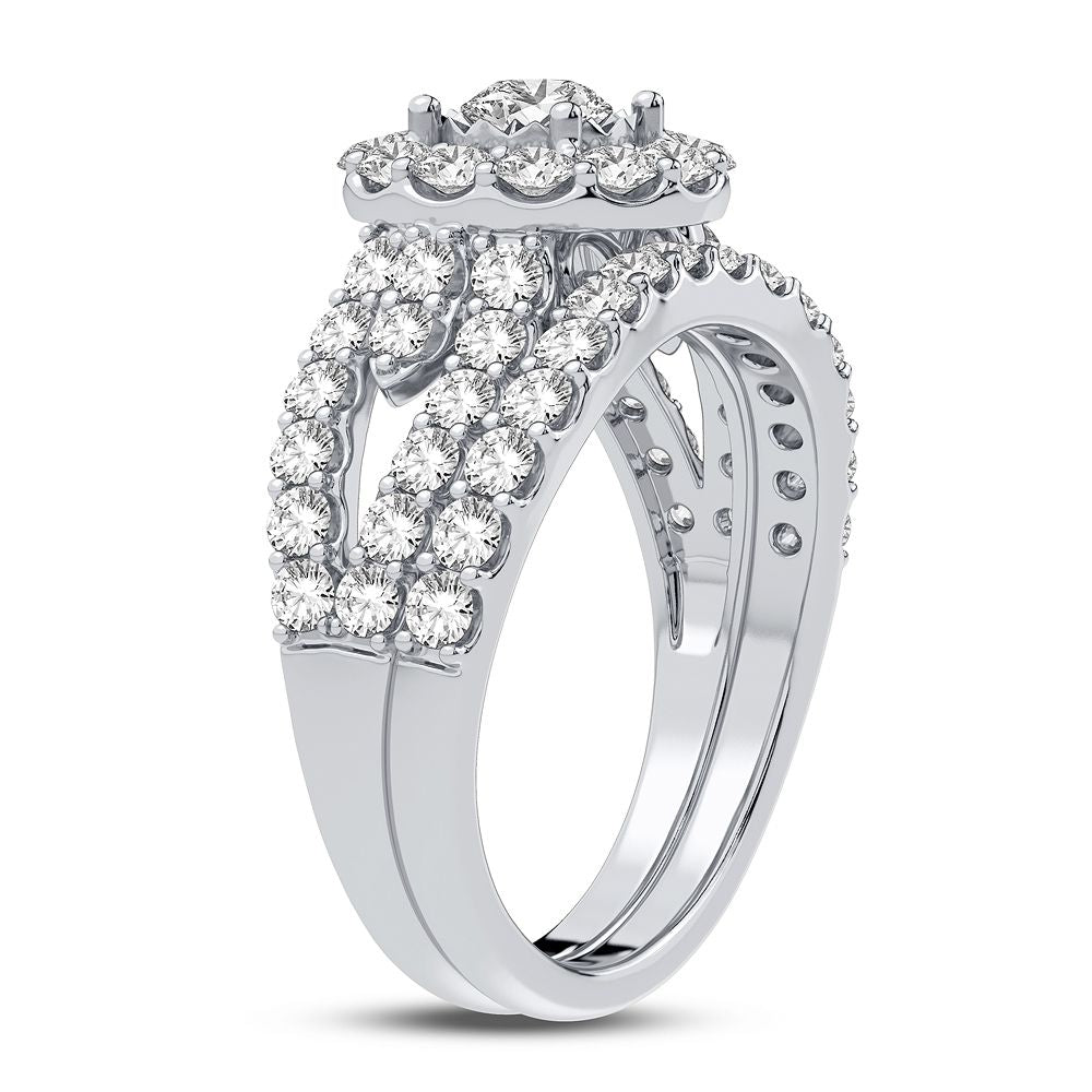 10K 1.75CT Diamond Bridal Ring