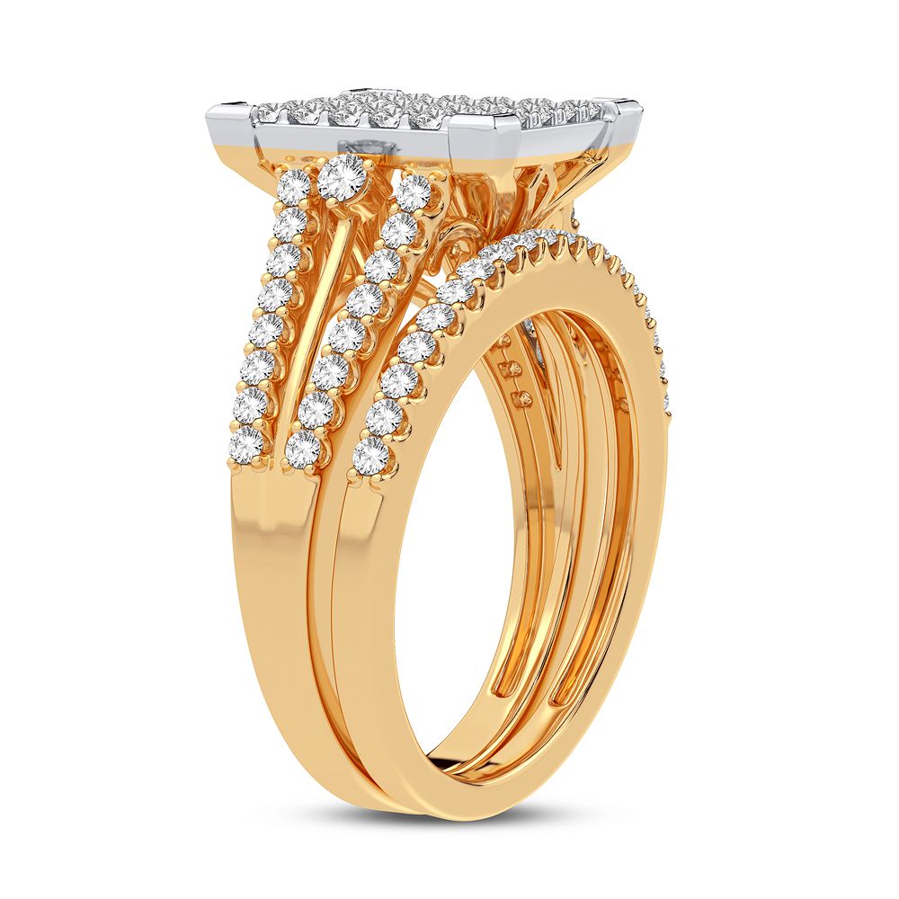 10K 1.00CT Diamond Ring