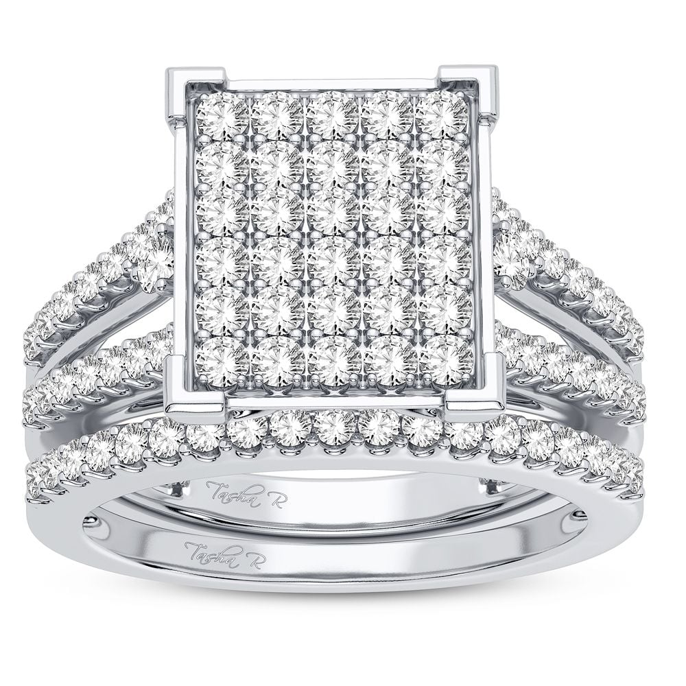 10K 1.00CT Diamond Bridal Ring