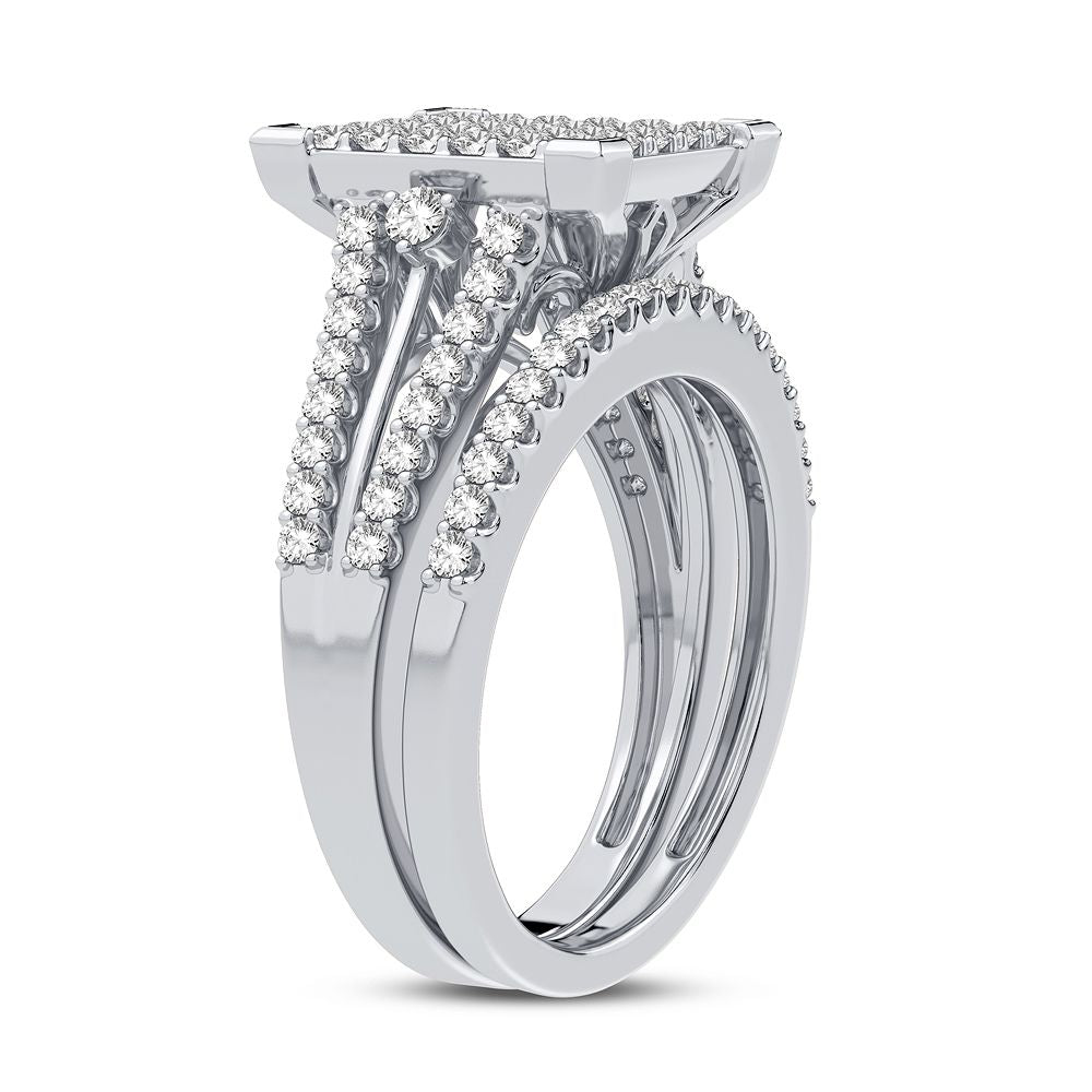 10K 1.00CT Diamond Bridal Ring