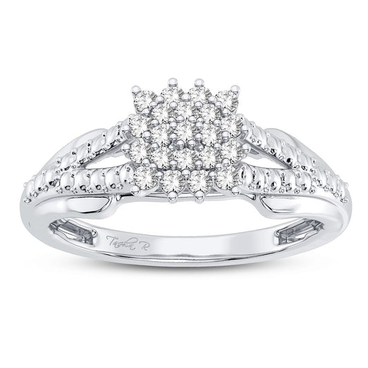 10K 0.20CT Diamond Ring
