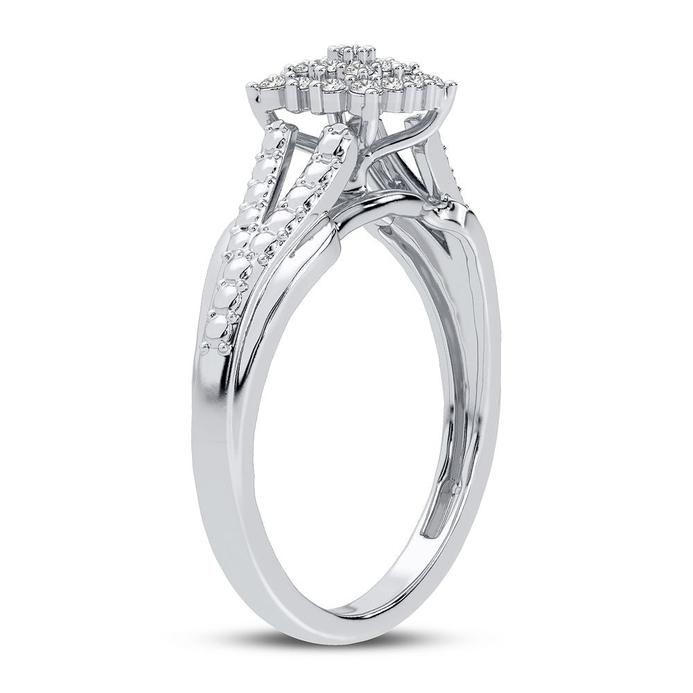 10K 0.20CT Diamond Ring