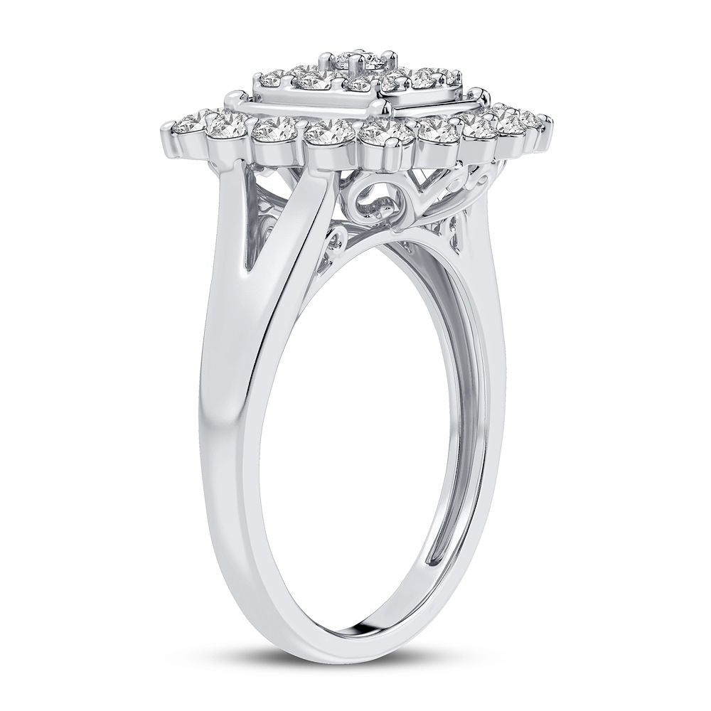 10K 1.00CT Diamond Ring