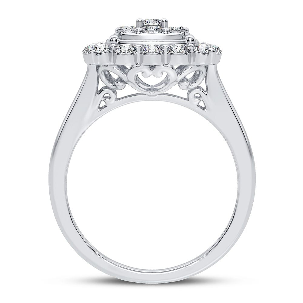 10K 1.00CT Diamond Ring